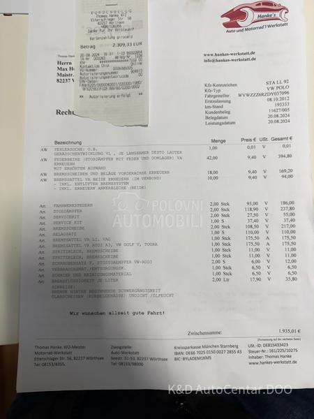 Volkswagen Polo 1.2 TSI V.ser.vis