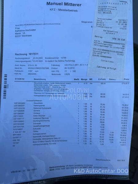 Volkswagen Polo 1.2 TSI V.ser.vis