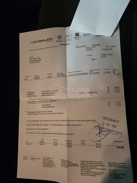 Volkswagen Passat B7 1.4 metan