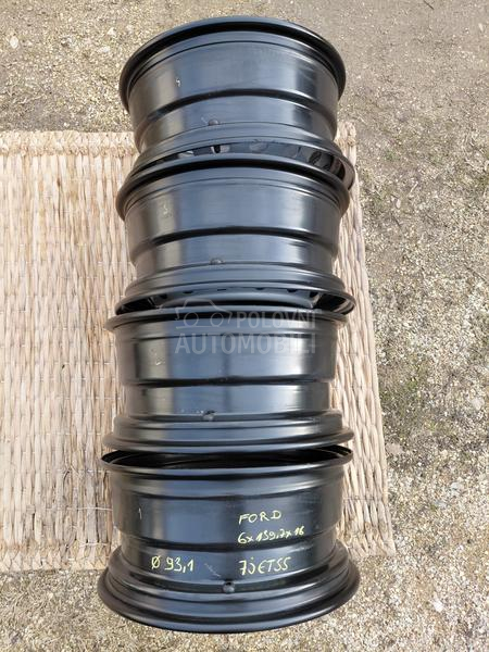 Čelične felne FORD 16" 6 x 139.7