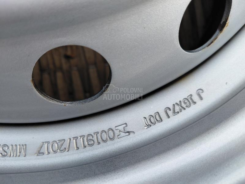 Čelične felne FORD 16" 6 x 139.7