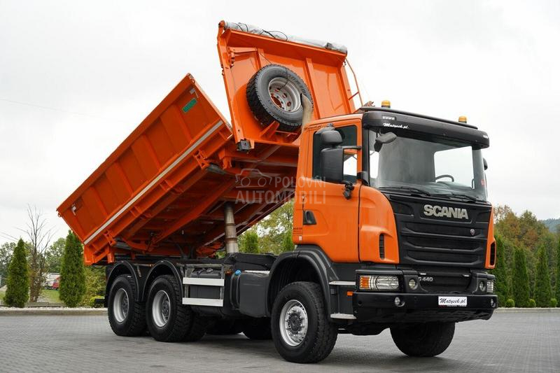 Scania G 440/Kiper/6x6/IMP3042