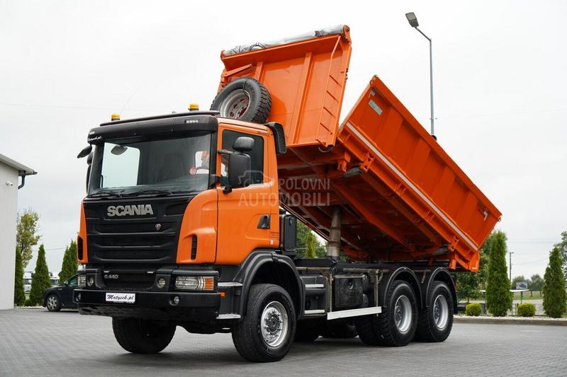 Scania G 440/Kiper/6x6/IMP3042