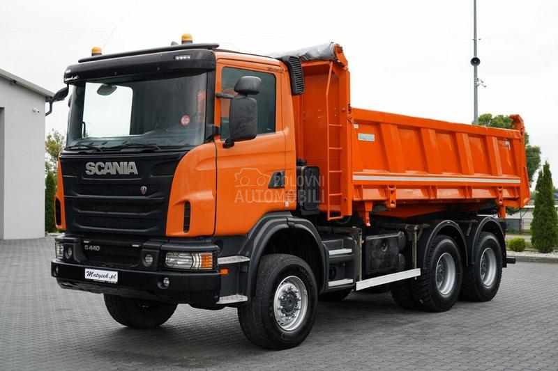 Scania G 440/Kiper/6x6/IMP3042
