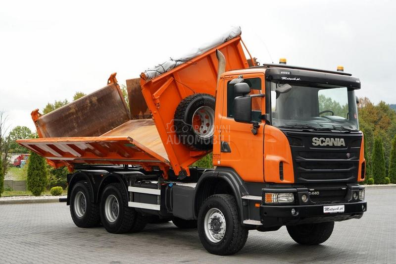 Scania G 440/Kiper/6x6/IMP3042