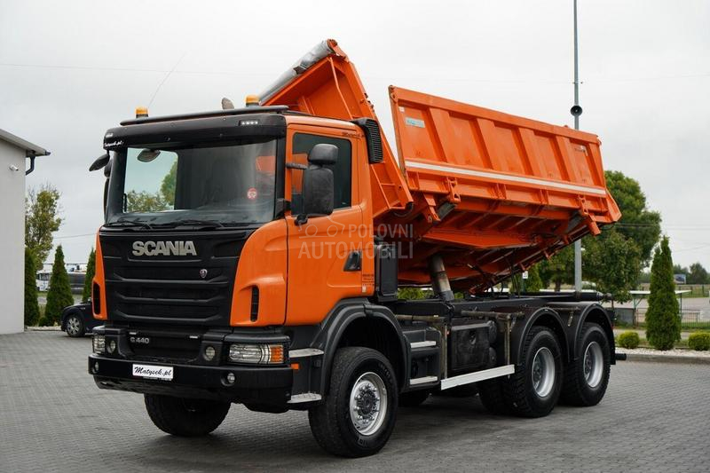 Scania G 440/Kiper/6x6/IMP3042