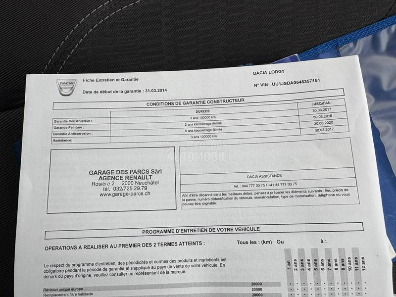 Dacia Lodgy 1.2 TCe 115 Nav.i CH