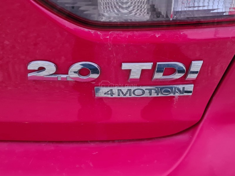 Volkswagen Golf 6 2.0 TDI 4X4