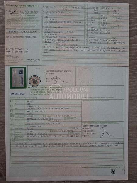 Audi A4 35 TDI 3xS LINE PAN