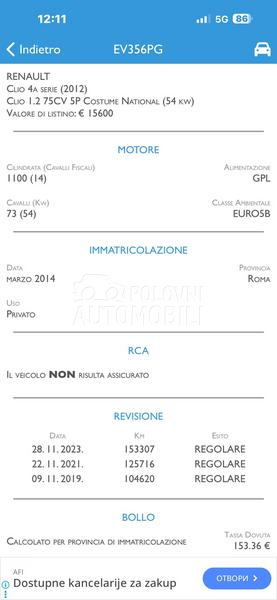 Renault Clio 1.2 b p l i n