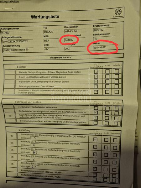 Volkswagen Caddy 2.0 CNG