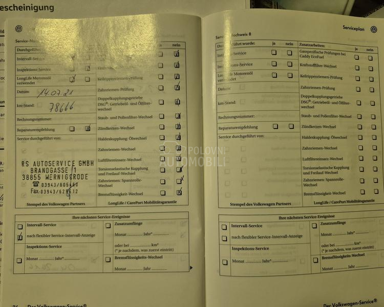 Volkswagen Caddy 2.0 CNG