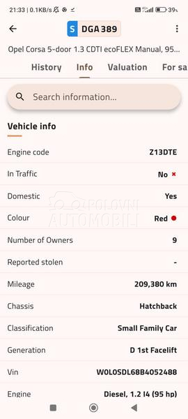 Opel Corsa D 1.3 CDTI