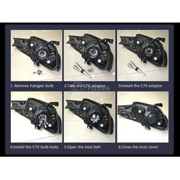 Led Sijalice H11 SET Philips ZES chip CanBus