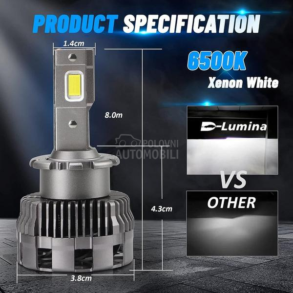 Led Sijalice D2S-R SET za Febricki xenon