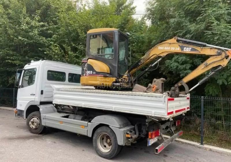 Mercedes Benz mini bager catepilar