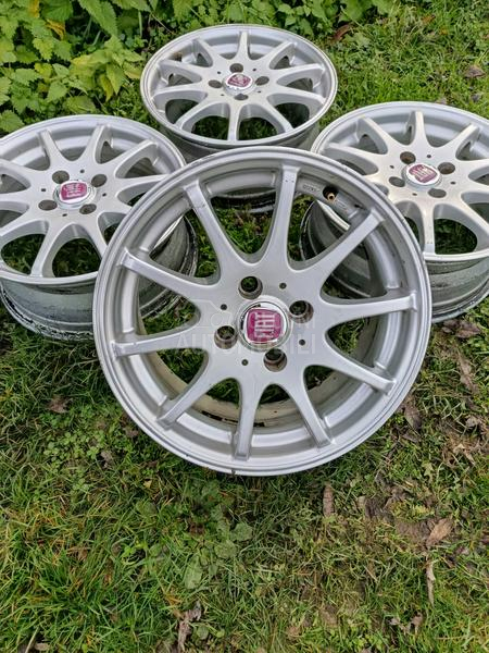 Aluminijumske felne Fiat 500 15" 4 x 98
