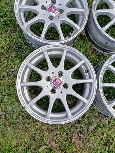 Aluminijumske felne Fiat 500 15" 4 x 98