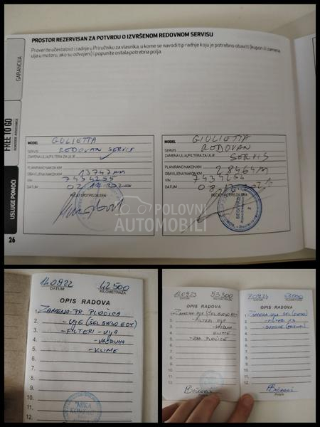 Alfa Romeo Giulietta T-jet 120 hp