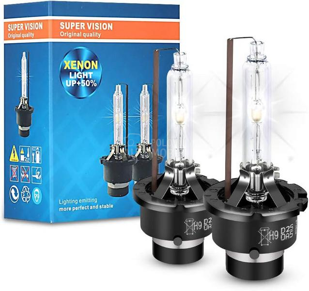 D2s xenon sijalice 6000k - par