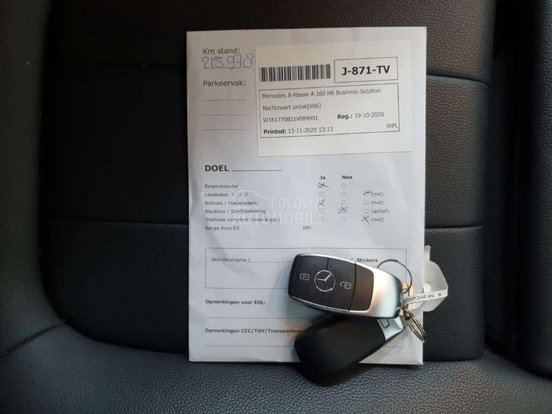 Mercedes Benz A 160 109 HP PROBNA