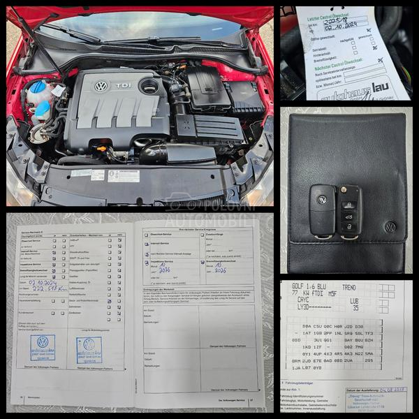 Volkswagen Golf 6 1.6TDI/STYLE/N O V