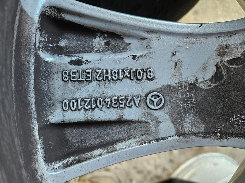 Aluminijumske felne Mercedes 5x112 18" 5 x 112