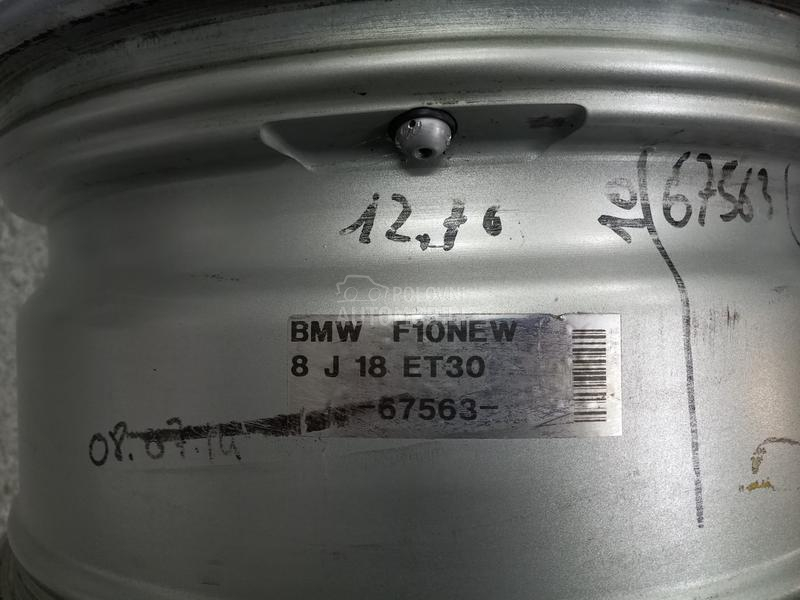 Aluminijumske felne BMW F10 Original 18" 5 x 120