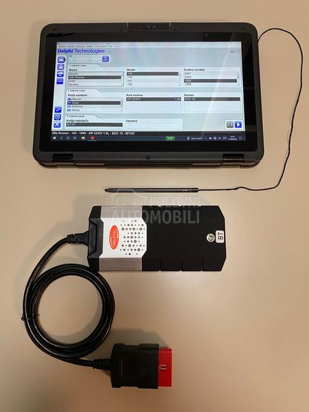 DELPHI DIJAGNOSTIKA I LAPTOP - TABLET za putnicki i teretni