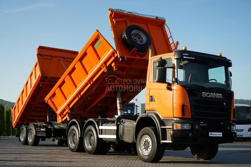 Scania G 440/Kiper/6x6/IMP3042