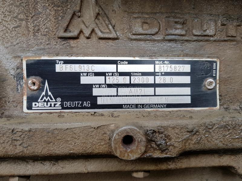 Motor DEUTZ BF6L913 C