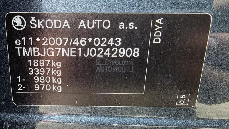 Škoda Octavia 1.6 TDI restajl