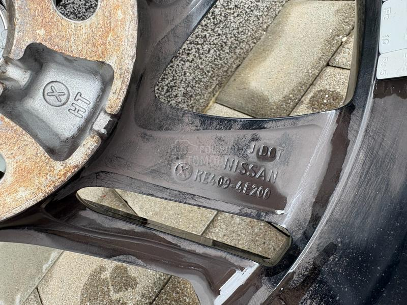 Aluminijumske felne Nissan 17" 5 x 114.3