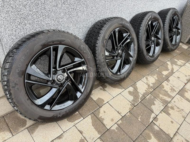 Aluminijumske felne Nissan 17" 5 x 114.3