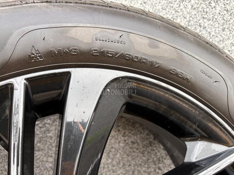 Aluminijumske felne Nissan 17" 5 x 114.3