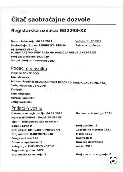 Hyundai Santa Fe HTRACK 2.2 D