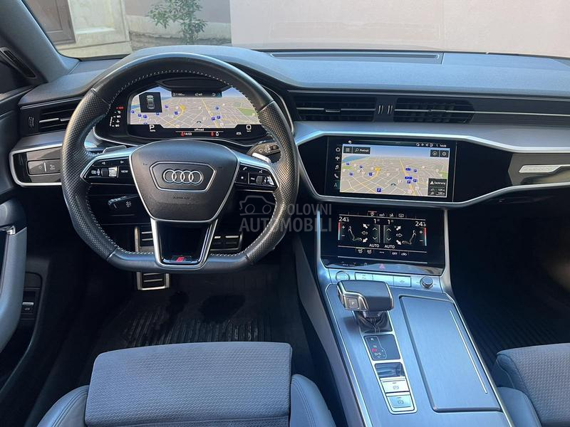 Audi A7 S line  black  edi