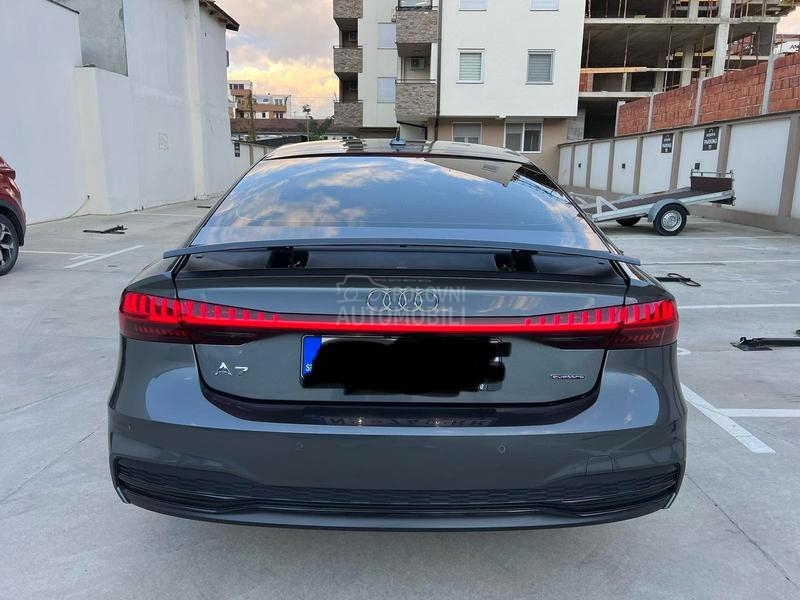 Audi A7 S line  black  edi