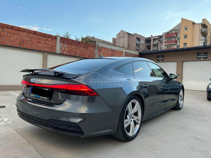 Audi A7 S line  black  edi