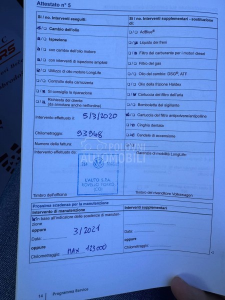 Volkswagen Tiguan RATA OD 129EU