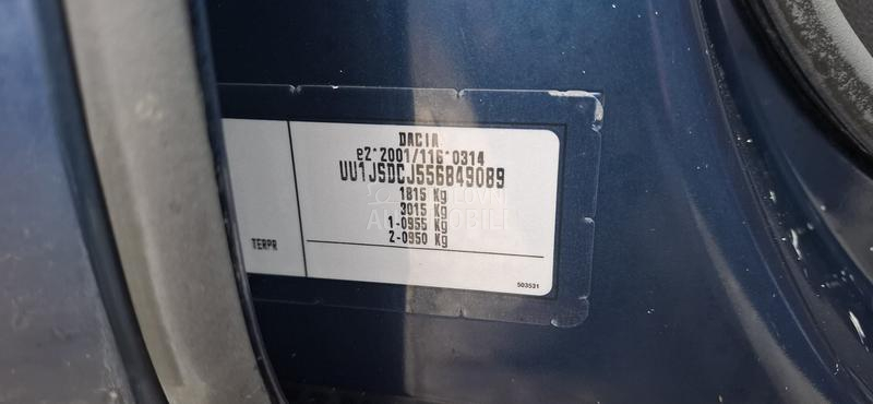Dacia Lodgy 1.5 DCI FFUULL