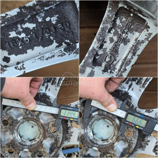 Aluminijumske felne  16" 5 x 114.3