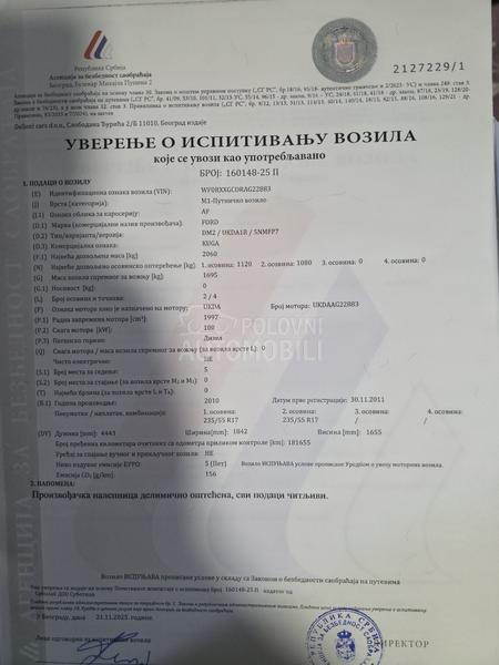 Ford Kuga 2.0 TDCI N.A.V.I