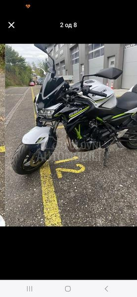 Kawasaki Z 650 A2 kategorija