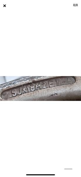 Aluminijumske felne Antera 18" 5 x 112