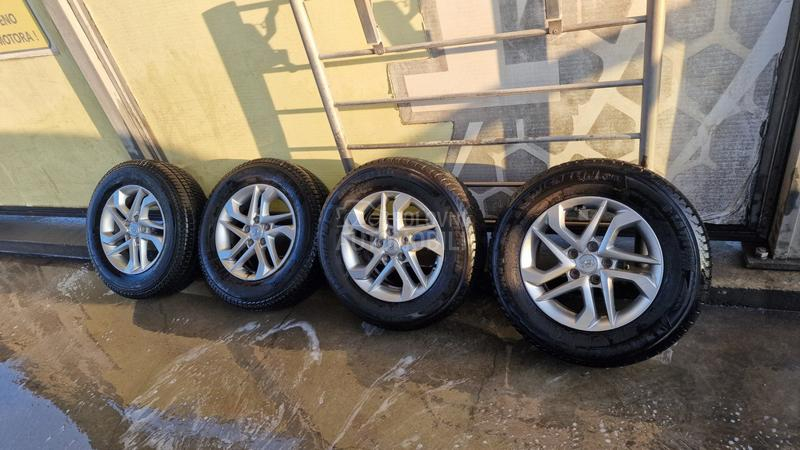 Aluminijumske felne felne/gume/senzori 16" 5 x 114.3