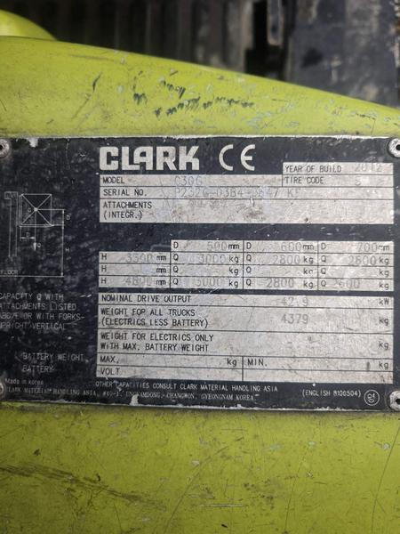 Clark C30G