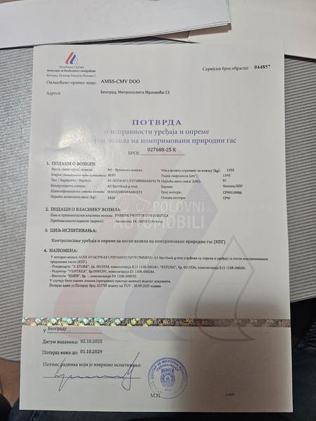 Audi A3 G TRON 3X S LINE