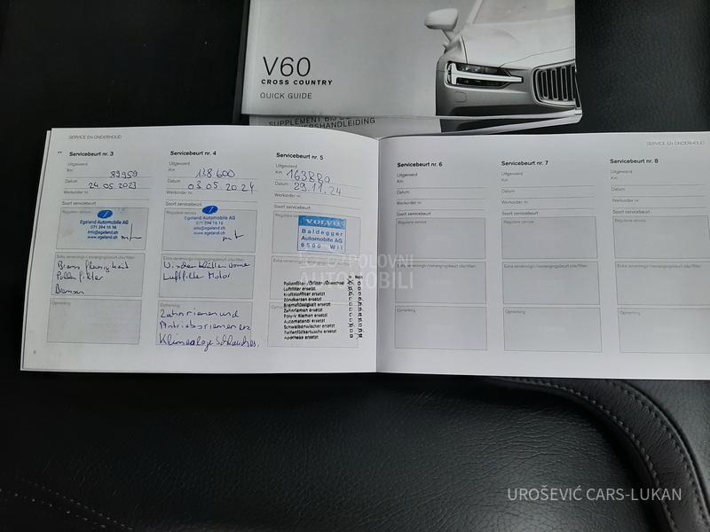 Volvo V60 Cross Country D4 AWD 190HP CH