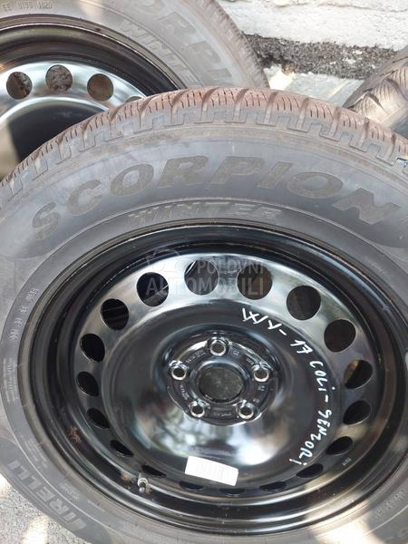 Čelične felne Pirelli 17" 5 x 112